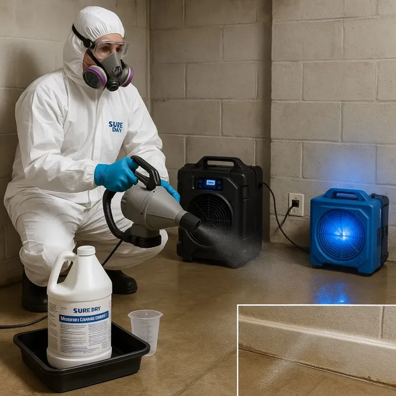 Sanitization and Odor Removal process in Petersburg, IL