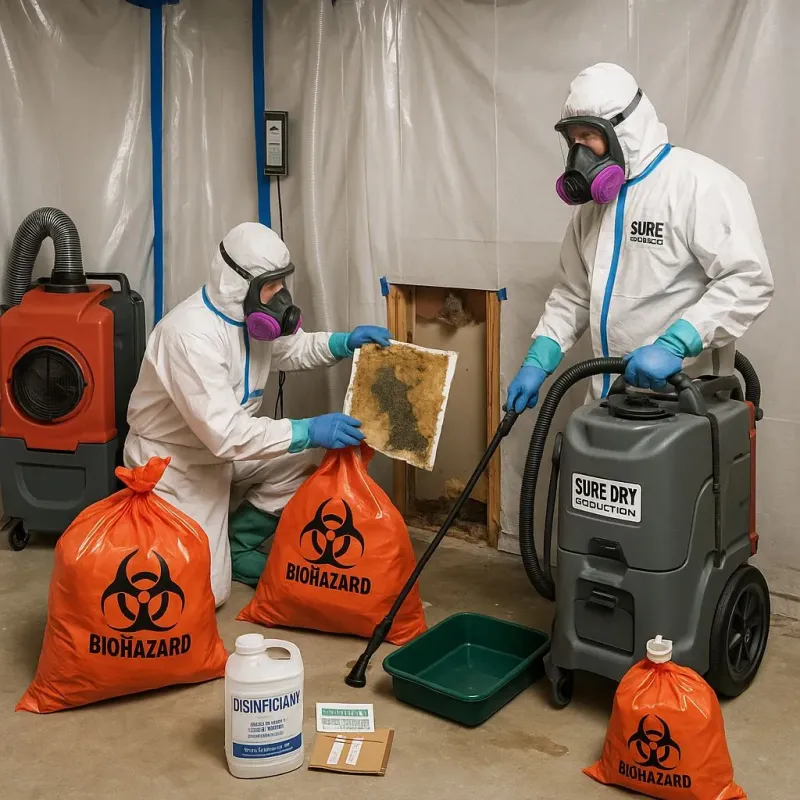 Contaminated Water Handling Protocols process in Petersburg, IL