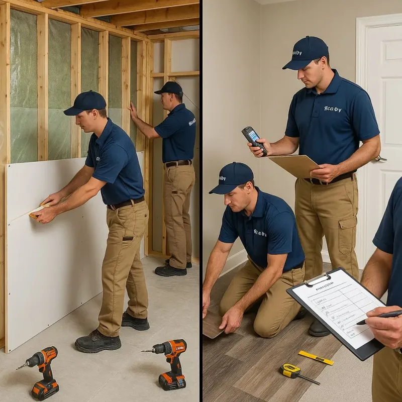 Repairs and Reconstruction process in Petersburg, IL
